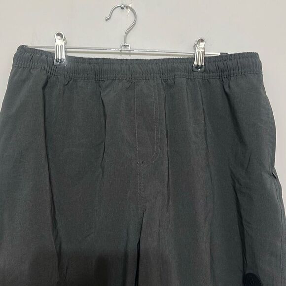 Chubbies Mens Charcoal Grey Elastic Waist Athletic Casual Shorts Size XL - Picture 2 of 8